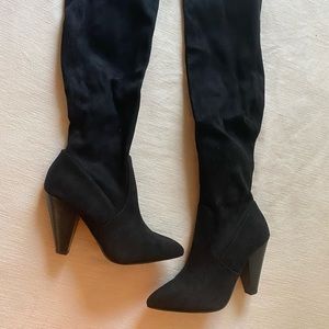 Black Over the Knee Boots